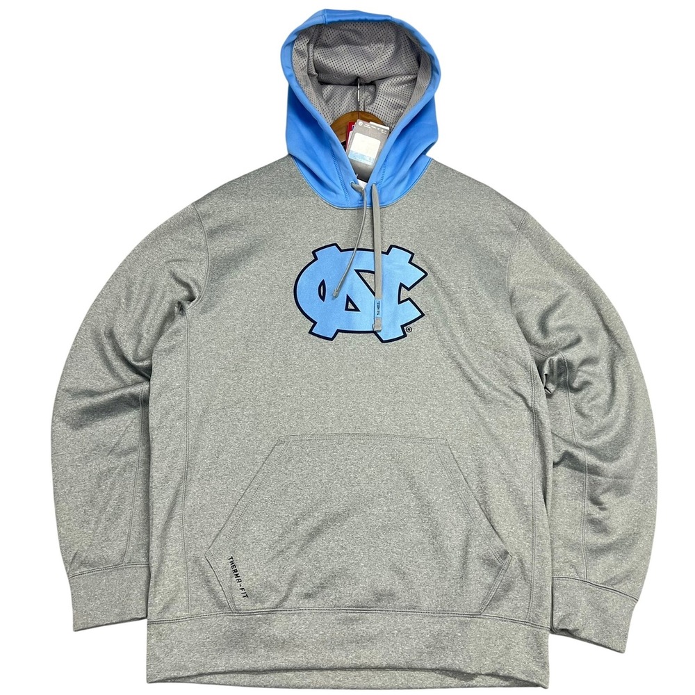 Nike Therma-FIT‎ North Carolina Tar Heels Pullover Hoodie Sweatshirt 2012 Mens M
